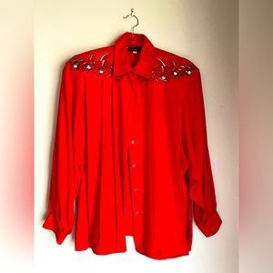 Vintage Silk Blouse
